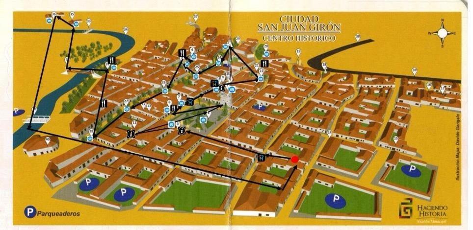 Hostal Colonial De Santander Girón Εξωτερικό φωτογραφία